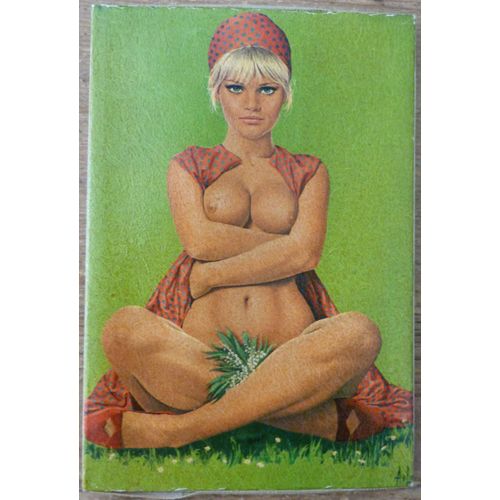 Pin-Up Aslan Sur Carte Toilée.