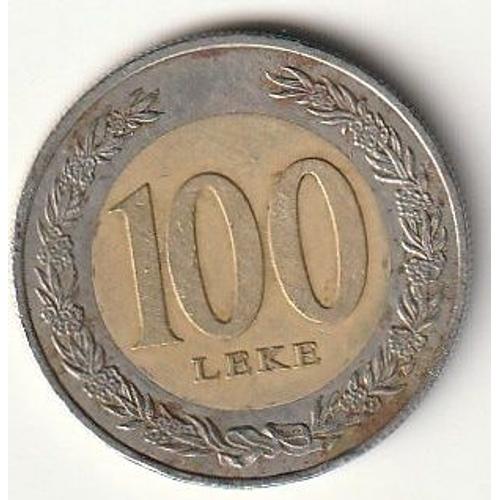 Pièce De 100 Leke, Albanie, Millésime 2000