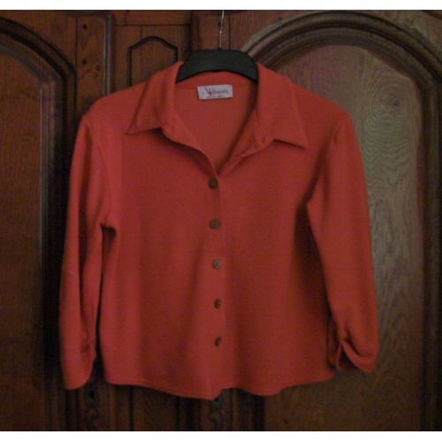 Top Gilet Orange Armand Thiery - Taille 40