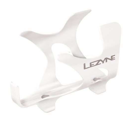 Lezyne Pompe Alloy Bottle Cage 42 G Blanc - Blanc