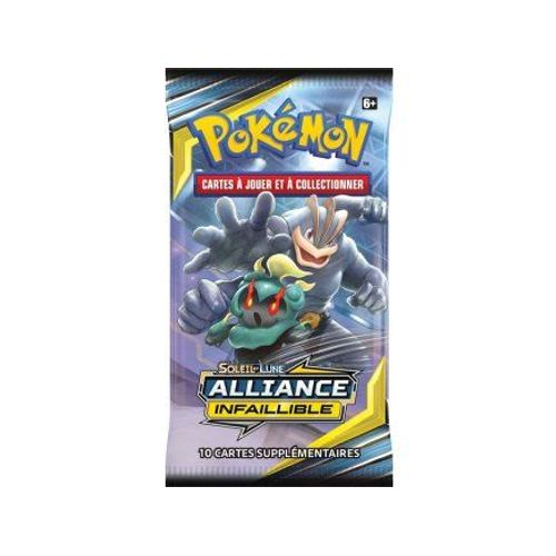 Booster Pokemon Soleil Et Lune 10 Alliance Infaillible - 10 Cartes A Collectionner Francaise