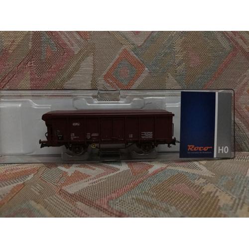 Maquette De Train Wagon Couvert Des Cfl 66859 Ho 1 / 87 Roco-Roco