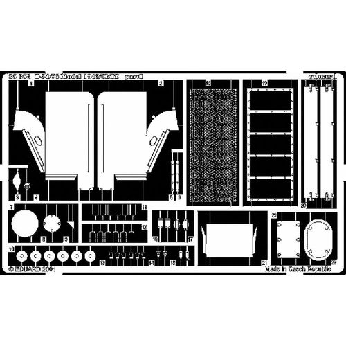 T-34/76 Modèle 1943/Chtz (Pour Maquettes Tamiya)-Eduard