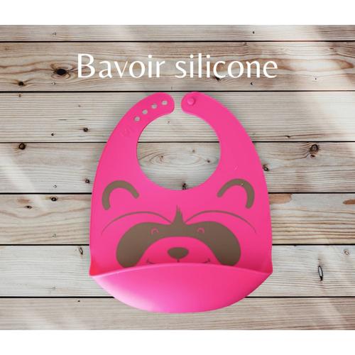 Bavoir Silicone Tex Baby