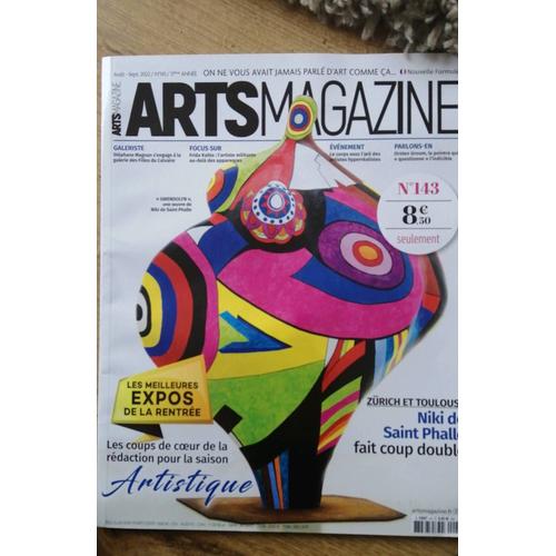 Arts Magazines Août Septembre 2022 Numéro 143