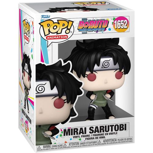 Figurine Funko Pop - Boruto: Naruto Next Generations N°1652 - Mirai Sarutobi (75599)