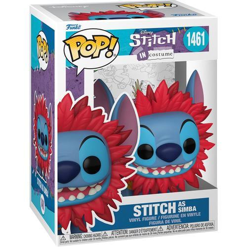 Figurine Funko Pop - Lilo Et Stitch [Disney] N°1461 - Stitch En Simba (75164)