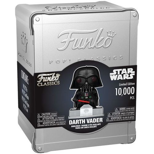 Figurine Funko Pop - Star Wars 1 : La Menace Fantôme N°01 - Dark Vador (Spéciale 25 Ans) (77432)