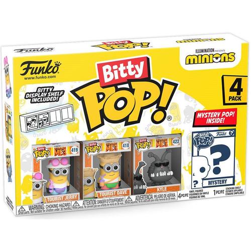 Figurine Funko Pop - Les Minions - Bitty Pop (Série 4) (73038)
