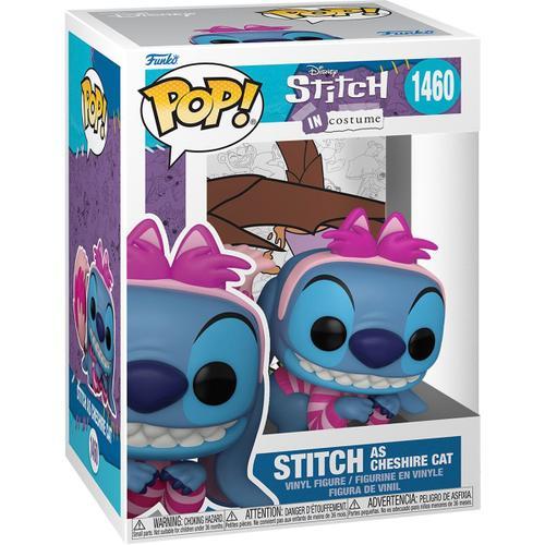 Figurine Funko Pop - Lilo Et Stitch [Disney] N°1460 - Stitch En Chat Du Cheshire (75163)