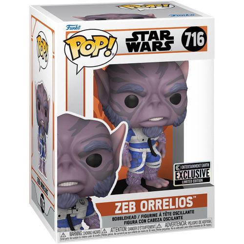Figurine Funko Pop - Star Wars : Le Mandalorien N°716 - Zeb Orrelios (78341)