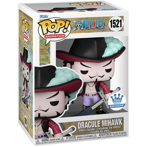 Figurine Funko Pop - One Piece N°1521 - Dracule Mihawk (77108)