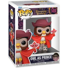 Figurine Funko Pop - La Belle Au Bois Dormant [Disney] N°1458 - Hibou En Prince (78185)