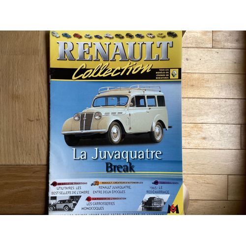 Fascicule, Collection Renault. La Juvaquatre Break.