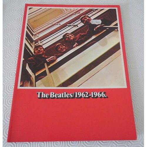 The Beatles Power Red Songbook Guitar Voices 1962-1966 Noten Chords Lyric