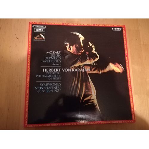 Mozart / Karajan - Les Six Dernières Symphonies Disque 1 - Symphonies 35 Et 36