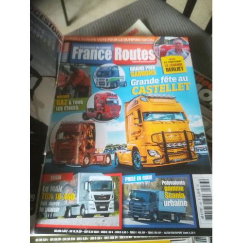 France Routes 436 De 2018 Mack Mr688s,Man Tgx 18-460,Scania Urban Range,Berliet,Bellanger