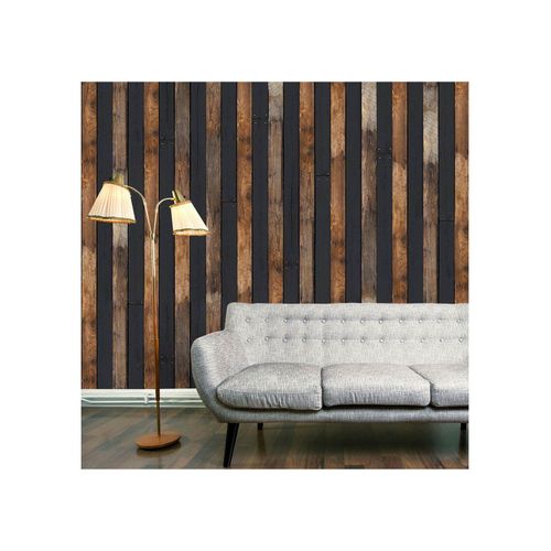 Papier peint WOODEN DUO 50 x 1000 cm