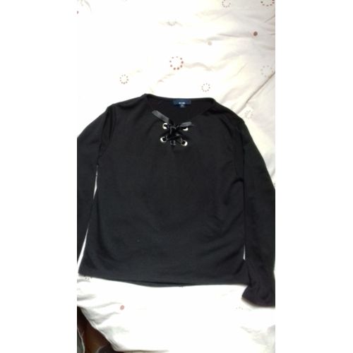 Top Noir Kiabi 12 Ans Avec Lacets