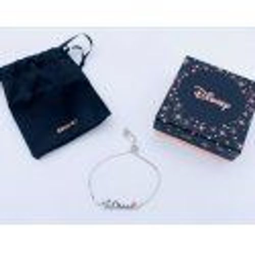 Stitch - Bracelet Ajustable En Laiton Plaqué
