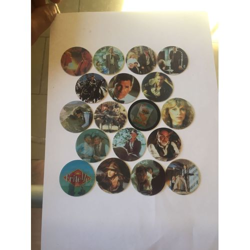 Lot De 18 Pogs Indiana Jones Bn