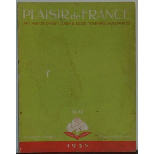 Plaisir De France Mai 1935