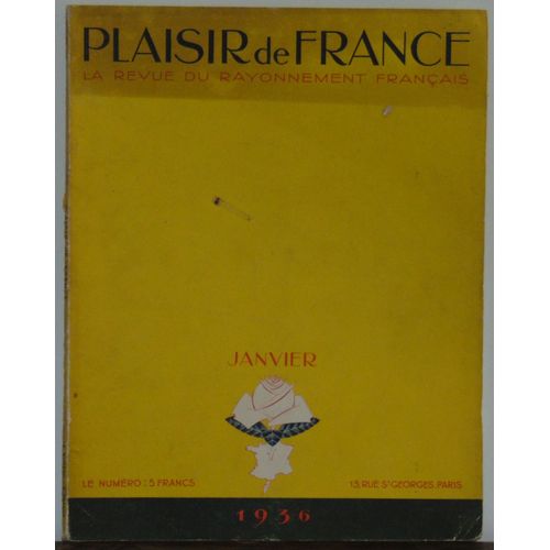 Plaisir De France Janvier 1936