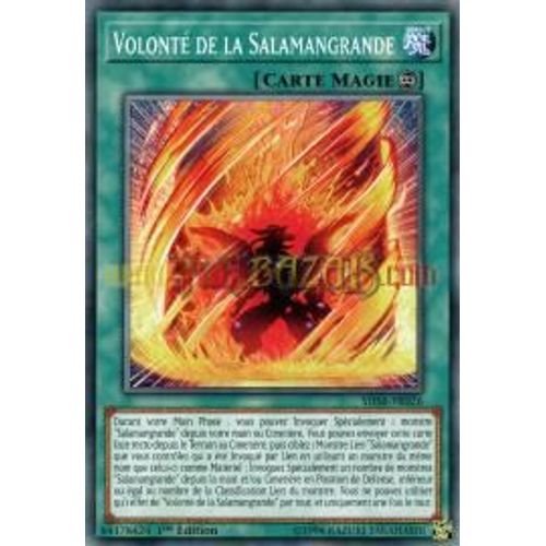 Yu-Gi-Oh! - Blhr-Fr073 - Volonté De La Salamangrande - Ultra Rare