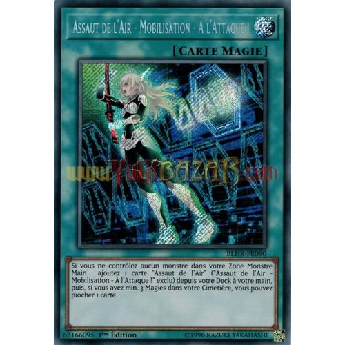Yu-Gi-Oh! - Blhr-Fr090 - Assaut De L'air - Mobilisation - À L'attaque ! - Secret Rare