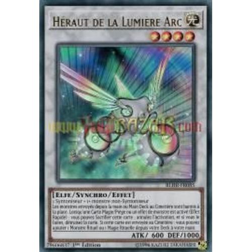 Yu-Gi-Oh Ultra Rare Français 1st Héraut de la Lumière Arc BLHR-FR085 