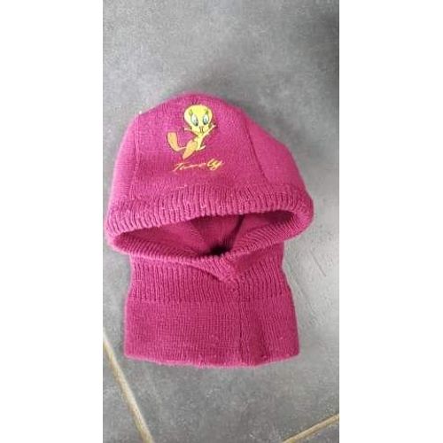 Cagoule Tweety Looney Tunes Rose