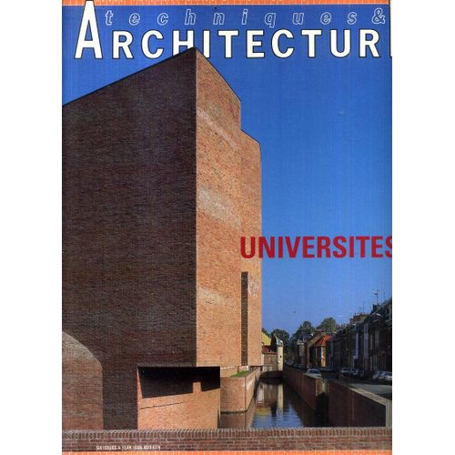 Techniques & Architecture  N° 411 : Universités
