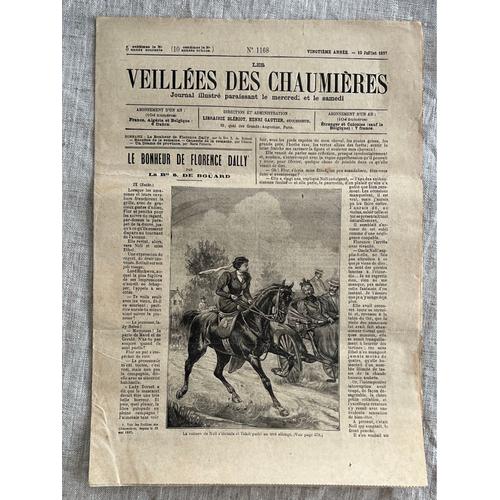 Les Veillées Des Chaumières. 10 Juillet 1897. No 1168. Journal, Illustré Paraissant Le Mercredi Et Le Samedi.