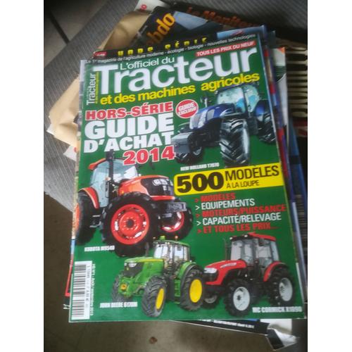 L Officiel Du Tracteur Hors Serie 1 De 2014 Guide Achat,