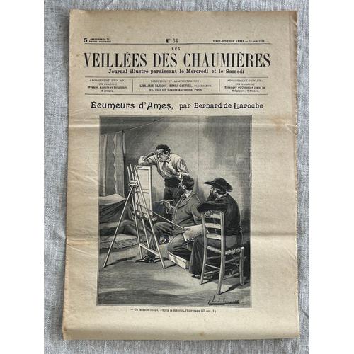 Les Veillées Des Chaumières. 10 Juin 1899.No 64 . Journal, Illustré Paraissant Le Mercredi Et Le Samedi.