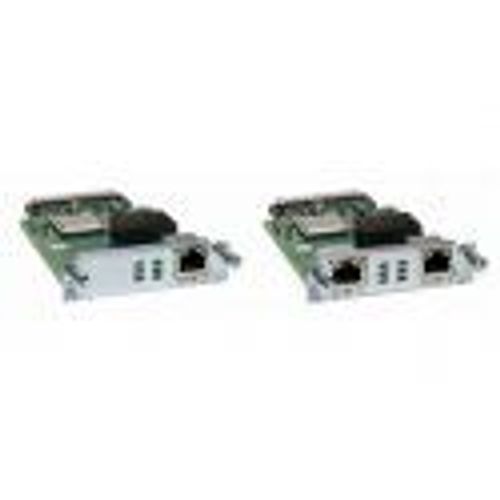 Cisco Fourth-Generation Network Interface Module - Module voix/fax - ports analogiques : 2 - pour Cisco 4451-X