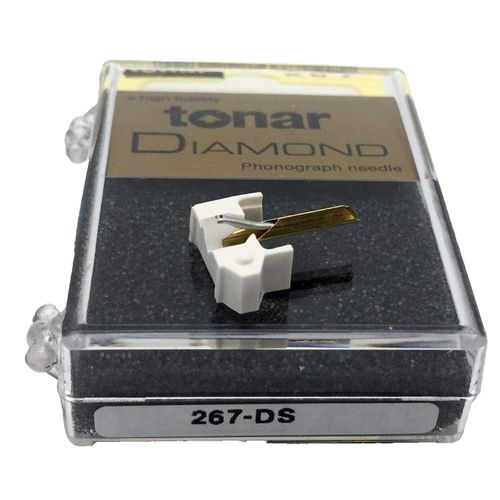 Pointe de lecture saphir / diamant compatible avec cellule Shure M55E M-55E M44-3 M44MB M44-7 N44-7 M44G M 44 C MM44MG