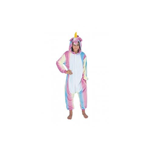 Déguisement Combinaison Licorne Arc En Ciel Enfant 11-14 Ans (154 Cm)