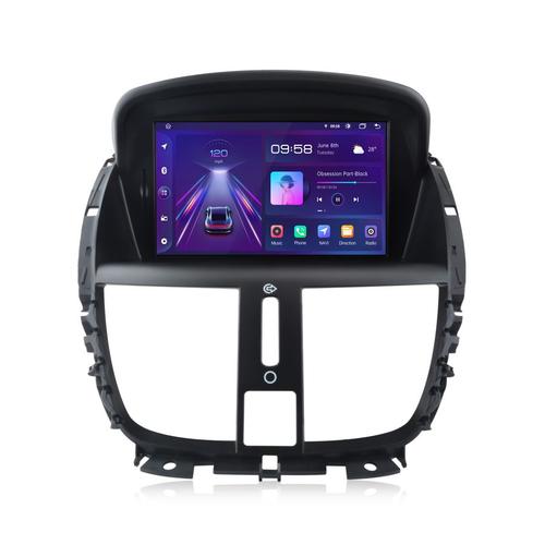 Autoradio junsun 2 + 32G android12 navigation GPS de voiture RDS SWC DAB pour Peugeot 207 2006 - 2015 réseau sans fil