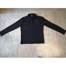 Polo Manches Longues Noir 16 Ans Mondaca