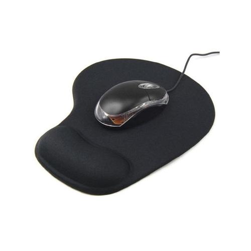 Tapis de Souris Mousse pour iMAC Pro APPLE Tendinite Bureau Repose Poignet (NOIR)