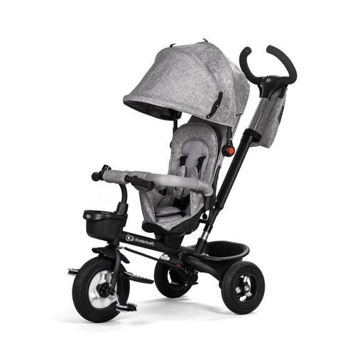 Kinderkraft Tricycle Aveo Gris - 3 Roues - Evolutif - Pliable