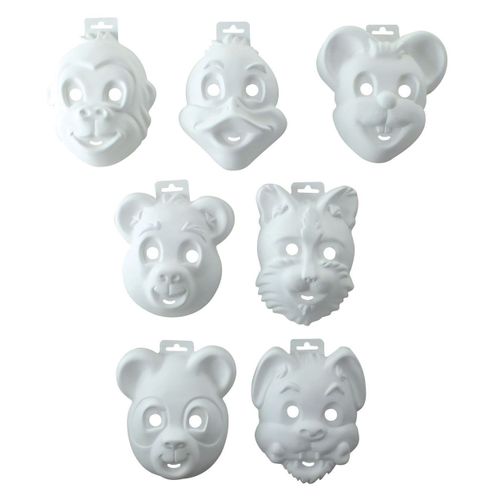 Masque Enfant Animaux 7 Pièces