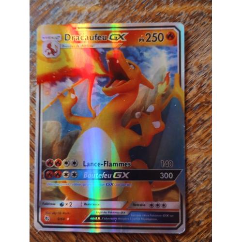 Carte Pokémon Dracaufeu Gx