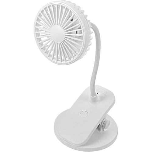 Blanc 1200 Blanc 1200 Petit Ventilateur Fan De Camping Fausses Oreilles Ventilateur De Poussette Portable Fan De Voyage Mettre En Sourdine