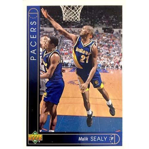 128 Malik Sealy - Indiana Pacers - Carte Upper Deck Nba 1993