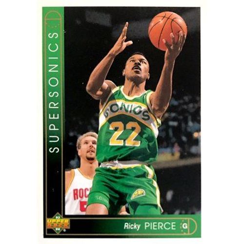 76 Ricky Pierce - Seattle Supersonics - Carte Upper Deck Nba 1993