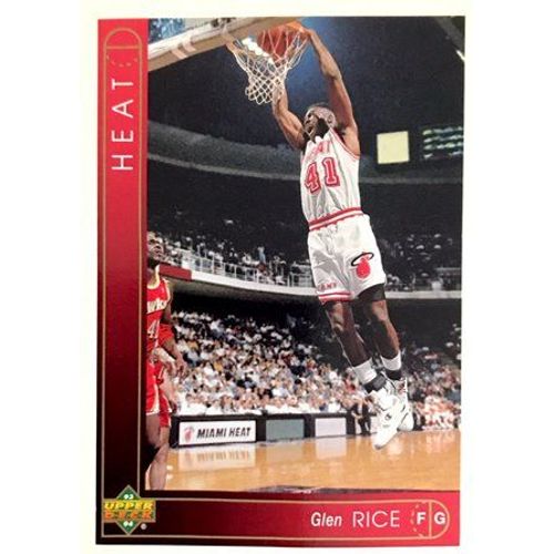 154 Glen Rice - Miami Heat - Carte Upper Deck Nba 1993