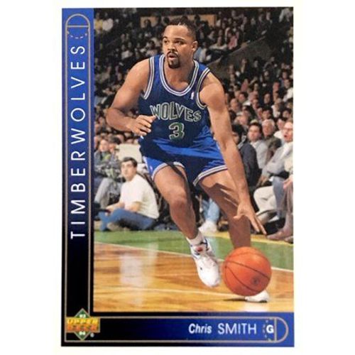 122 Chris Smith - Minnesota Timberwolves - Carte Upper Deck Nba 1993
