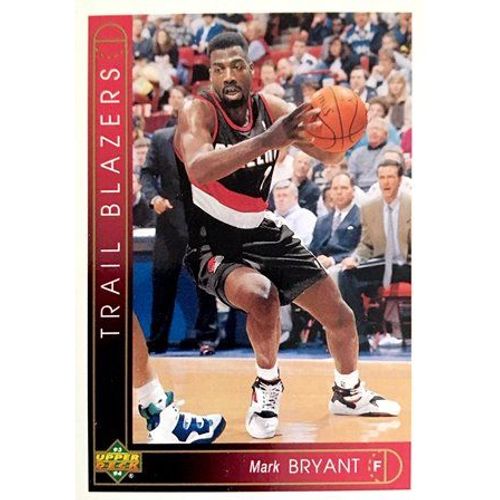 266 Mark Bryant - Portland Trail Blazers - Carte Upper Deck Nba 1993